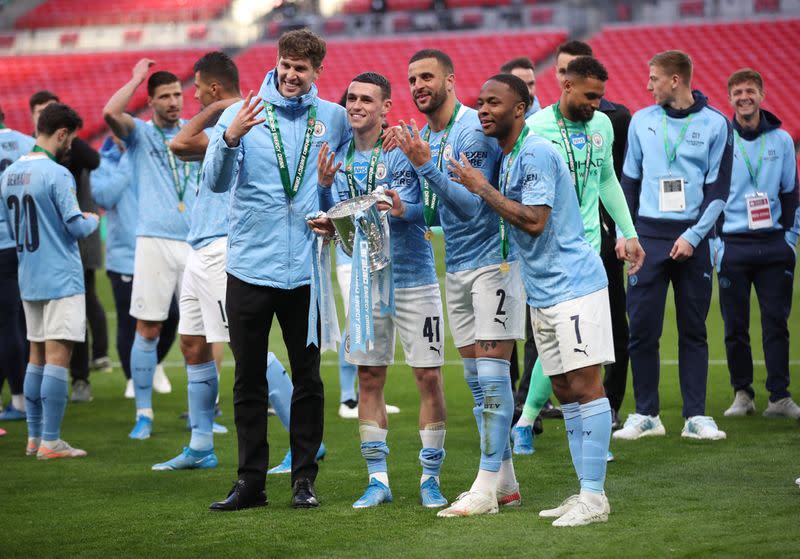 Manchester City beat Tottenham Hotspur 0-1 to win the Carabao Cup