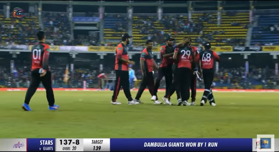LPL 2021 LIVE: Dambulla Giants pull off the ropes from the jaws of defeat, beat Colombo Stars by 1 run