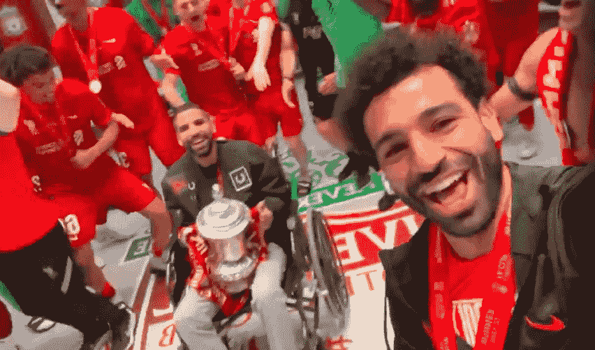 Chelsea vs Liverpool: Watch, Liverpool players celebrate FA Cup win with Egyptian footballer Moamen Zakaria