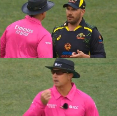 Match Official Punishes Aaron Finch for Insulting the Umpire During AUS vs ENG T20I