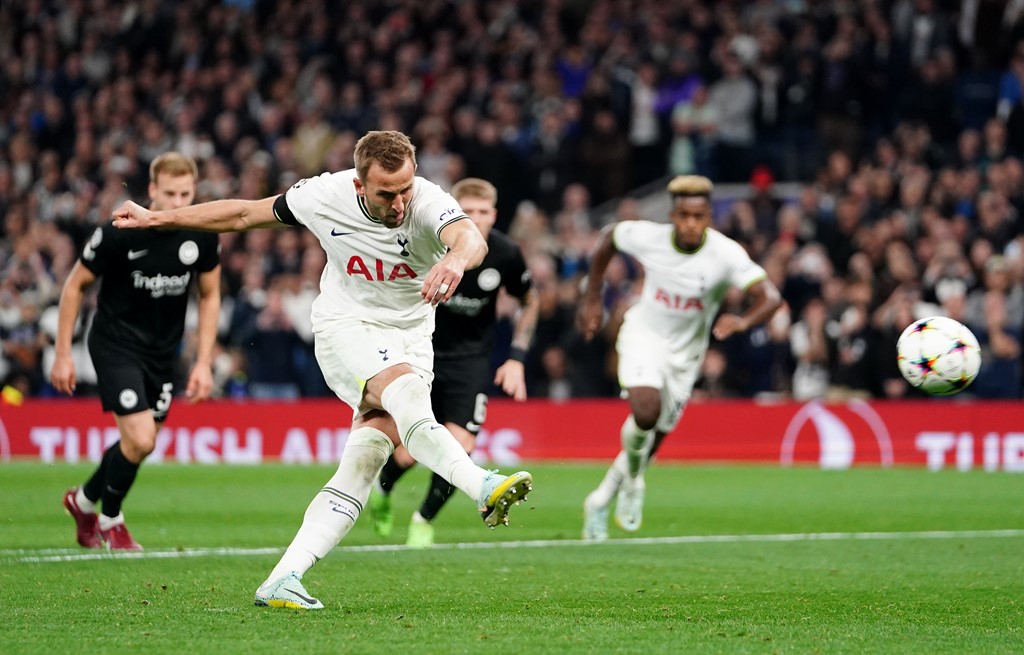Tottenham Hotspur Beat Eintracht Frankfurt With a Narrow Home Win on Wednesday’s Champions League Night