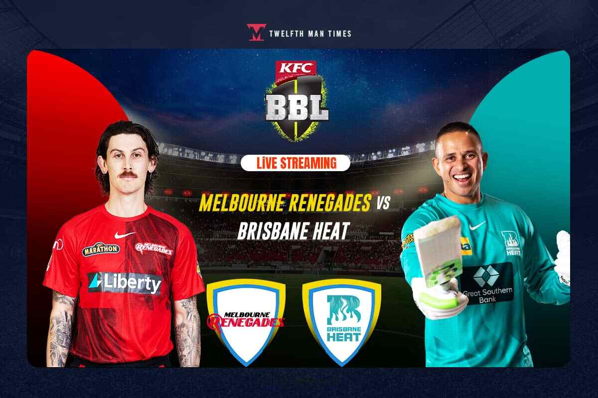 BBL Live Streaming: Watch Melbourne Renegades vs Brisbane Heat Live Telecast of Big Bash League 2022-23 T20 Cricket Match