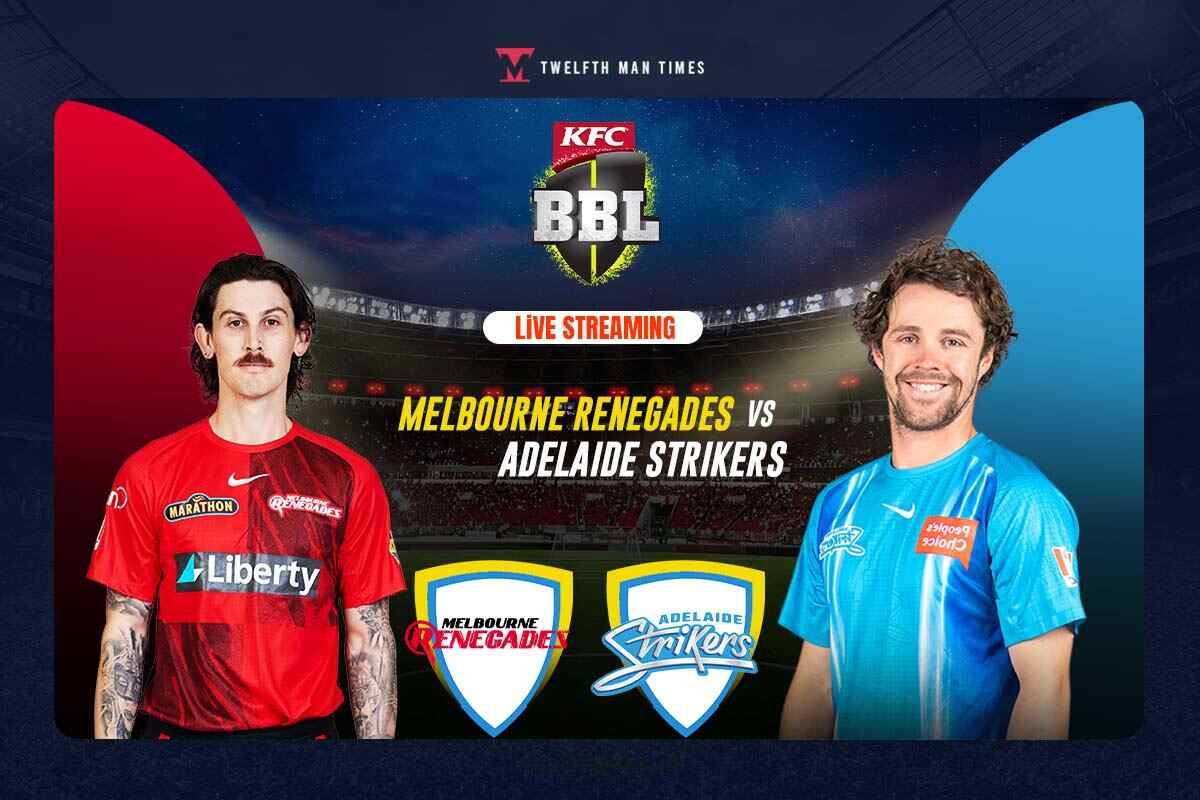 BBL Live Streaming: Watch Melbourne Renegades vs Adelaide Strikers Live Telecast of Big Bash League 2022-23 T20 Cricket Match