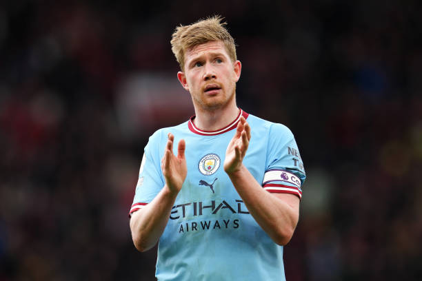 How has Kevin de Bruyne performed for Manchester City in the 22/23 season?
