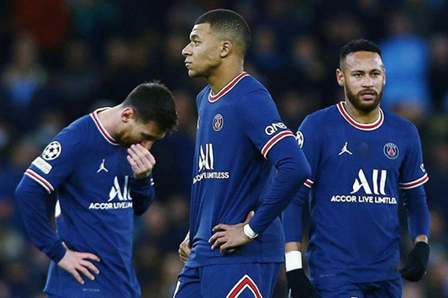 PSG's attacking trio of Lionel Messi, Kylian Mbappe and Neymar criticized by French journalist