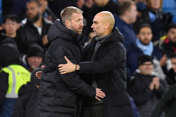 Graham Potter dismisses suggestions Chelsea are trying after Blues' 4-0 defeat to Manchester City