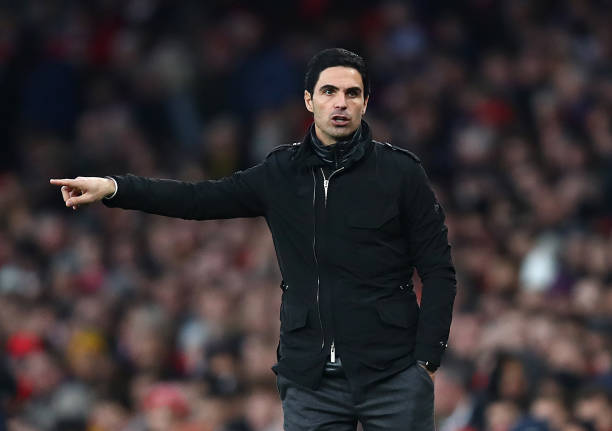 Mikel Arteta admits it would not be easy for Arsenal to play with just one striker available for selection until Gabriel Jesus returns