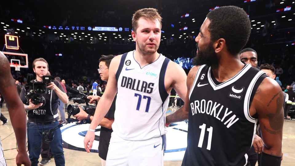 Kyrie Irving’s Outstanding Performance on His Dallas Mavericks Debut Is Praised by Luka Doncic