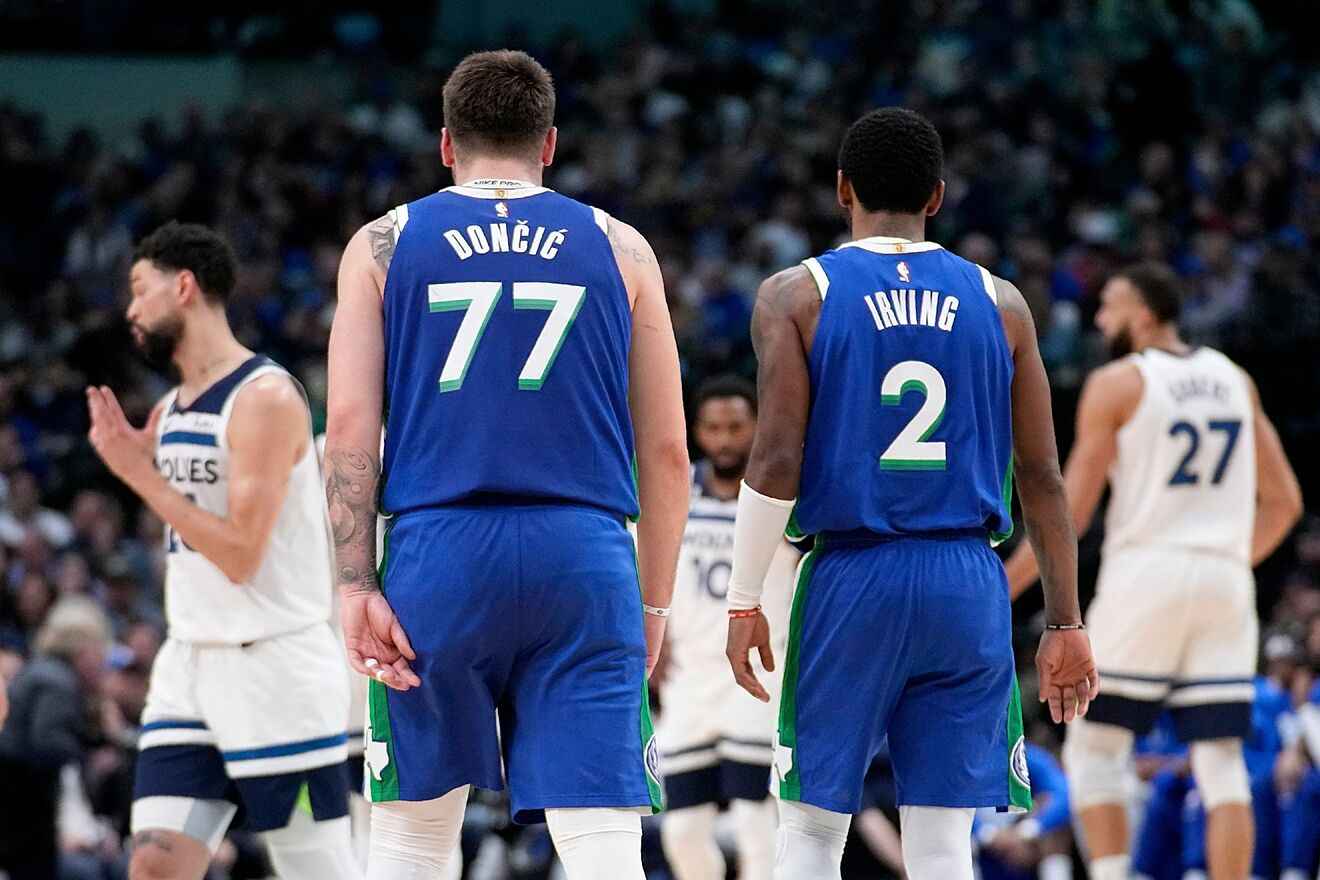 "There are many reasons why this has been so FRUSTRATING" : Luka Doncic aims awkwardly towards Kyrie Irving