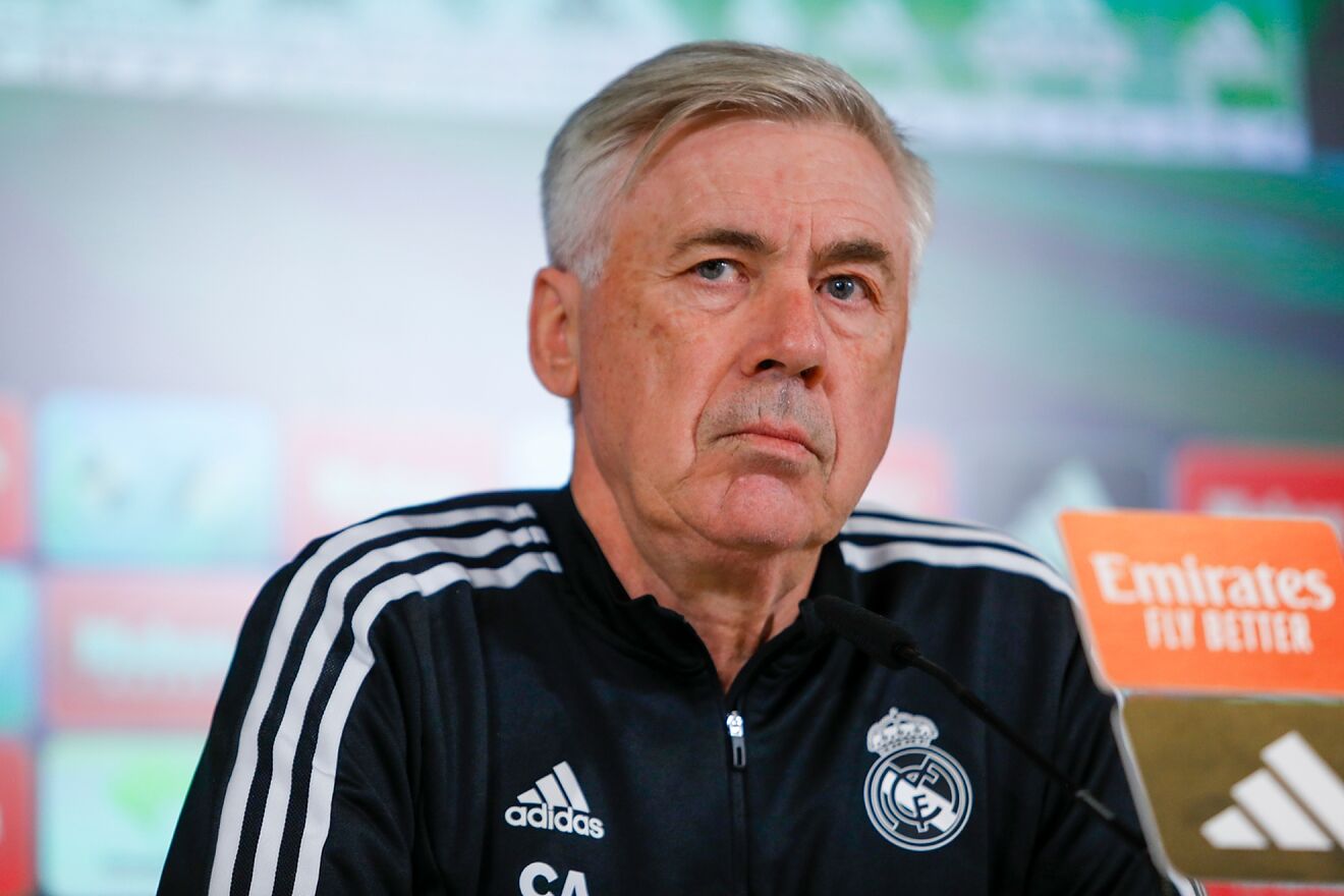 Carlo Ancelotti insists there is no problem with Real Madrid's attack