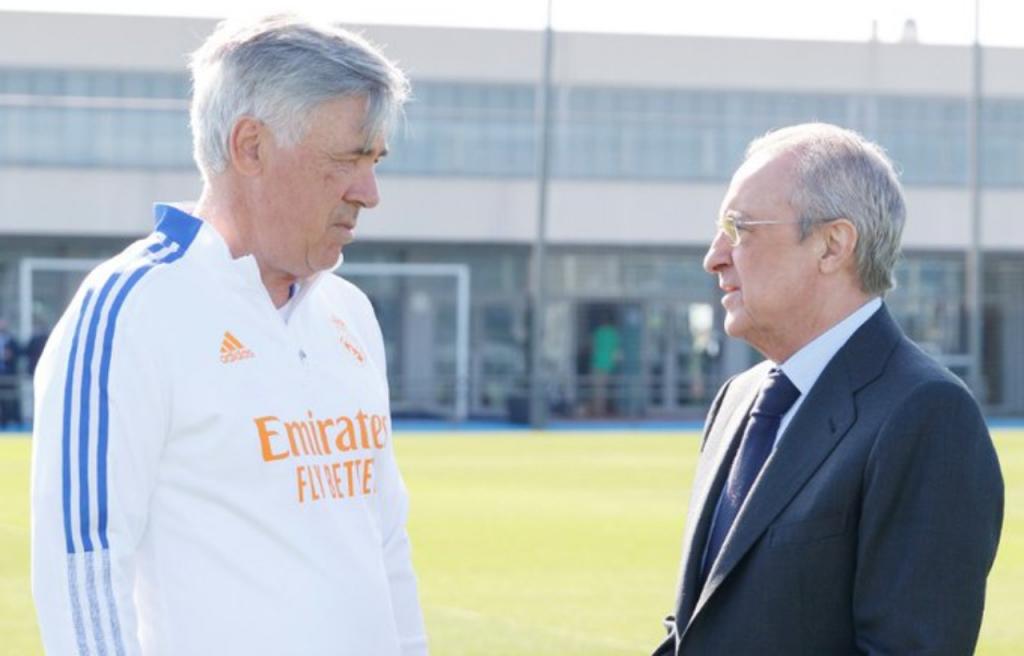 The Ancelotti-Perez conflict at Real Madrid 