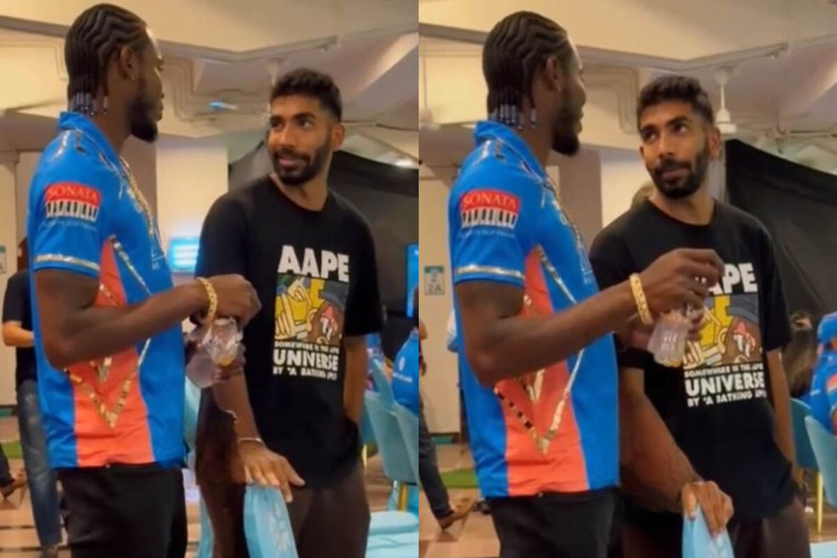 WATCH: Jasprit Bumrah in the stands for WPL Final 2023, makes his first public appearance post back surgery