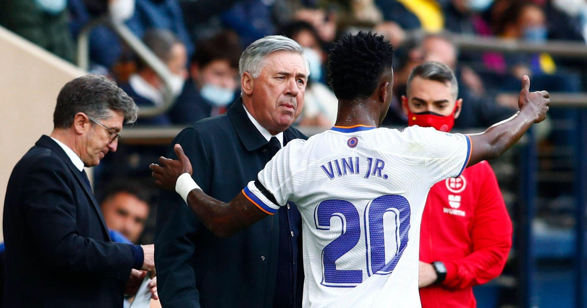 Vinicius Jr: Hopefully, Carlo Ancelotti can train me at both Brazil and Real Madrid