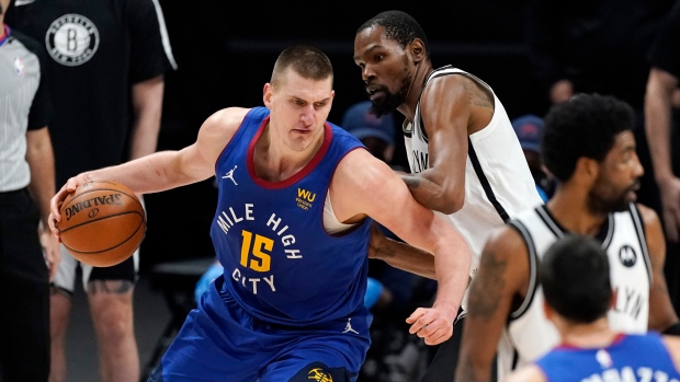 Kevin Durant technical fowl was because he shove Nikola Jokic