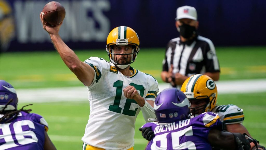 One of Aaron Rodgers best game in NFL history came against Minnesota Vikings