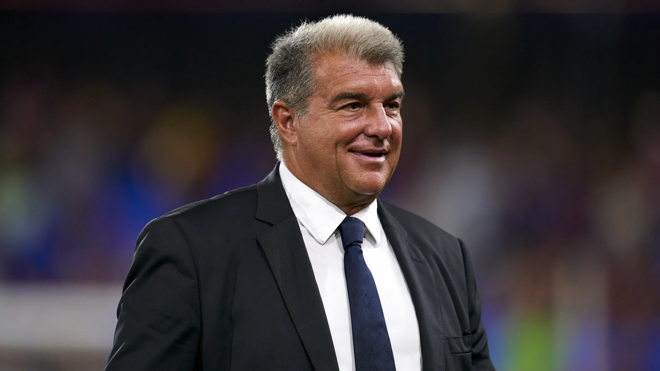 Joan Laporta provides exciting Barcelona transfer news update.