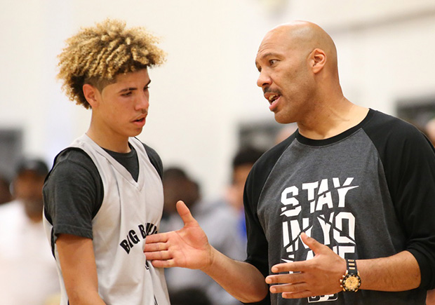 LaMelo Ball's father, LaVar Ball